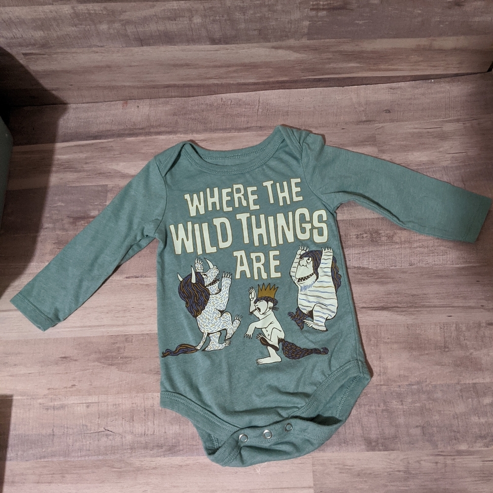 Where the wild things are onsie